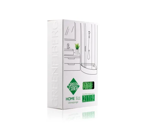 Спонж Инволвер Green Fiber HOME S11 — зелёный, артикул 06055