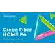 Файбер для экранов Green Fiber HOME P4 — серо-коралловый, артикул 06069