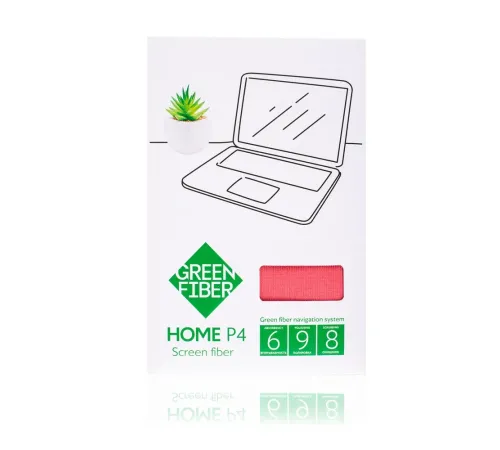 Файбер для экранов Green Fiber HOME P4 — серо-коралловый, артикул 06069