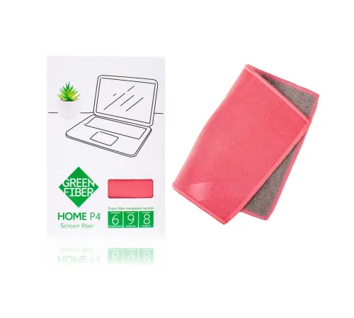 Файбер для экранов Green Fiber HOME P4 — серо-коралловый, артикул 06069