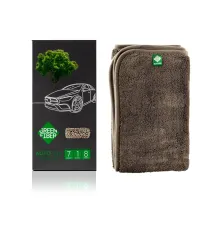 Автополотенце для влажной уборки Green Fiber AUTO S16, серое