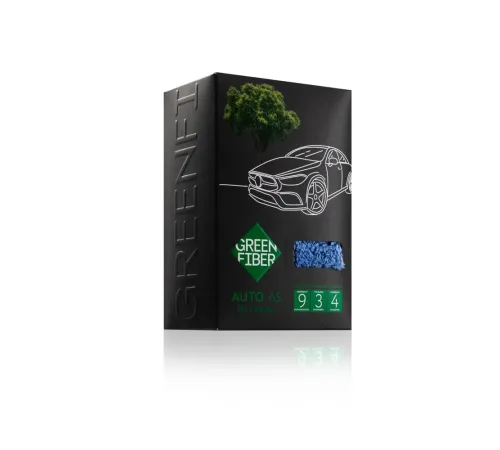 Автополотенце для сухой уборки Green Fiber AUTO A5 — серо-голубое, артикул 06073