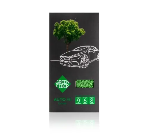 Универсальная варежка для авто Green Fiber AUTO A6 — серо-зелёная, артикул 06075