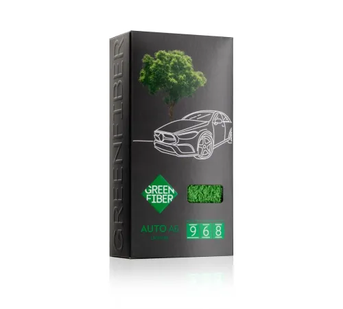 Универсальная варежка для авто Green Fiber AUTO A6 — серо-зелёная, артикул 06075