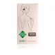 Мочалка-скраб для душа Green Fiber CARE 5 — серая, артикул 06086