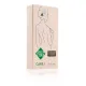 Мочалка-скраб для душа Green Fiber CARE 5 — серая, артикул 06086