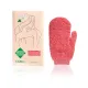 Мягкая мочалка для лица Green Fiber CARE 6 — коралловая, артикул 06090