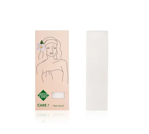 Лента для волос Green Fiber CARE 7 — белая, артикул 06091