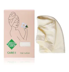 Тюрбан для волос Green Fiber CARE 8, молочный