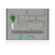 Банное полотенце Green Fiber CARE 18 — серое, 80 × 150 см, артикул 06127