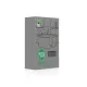 Длинная мочалка-скраб для спины Green Fiber CARE 20 — серая, артикул 06140
