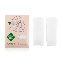 Спонж для чистки зубов Green Fiber CARE 2