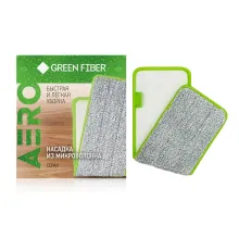 Насадка для швабры с распылителем Green Fiber AERO, серая