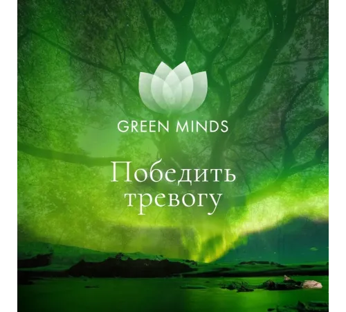 Нейромедитация GREEN MINDS «Победить тревогу» — аудиозапись MP3, 12:07 мин, артикул 04023