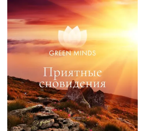 Нейромедитация GREEN MINDS «Приятные сновидения» — аудиозапись MP3, 13:31 мин, артикул 04027