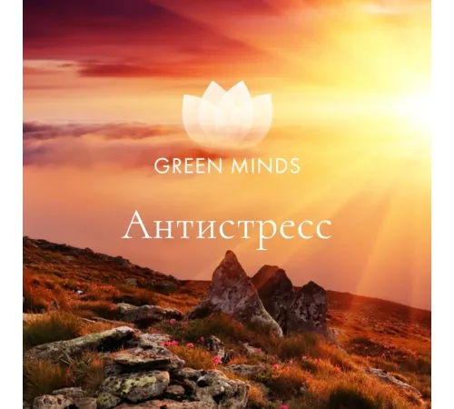 Нейромедитация GREEN MINDS «Антистресс» — аудиозапись MP3, 9:48 мин, артикул 04039