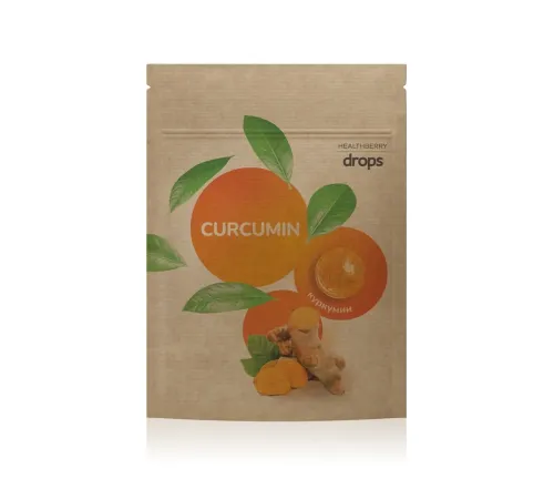 Леденцы «Куркумин» Healthberry, 12 шт. — артикул 01415