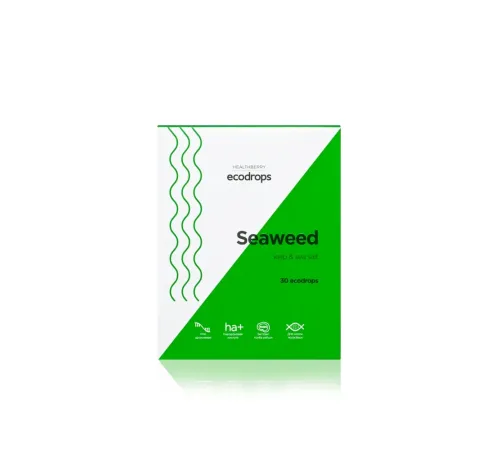 Леденцы Healthberry Ecodrops Seaweed с ламинарией, 30 шт. — большая упаковка