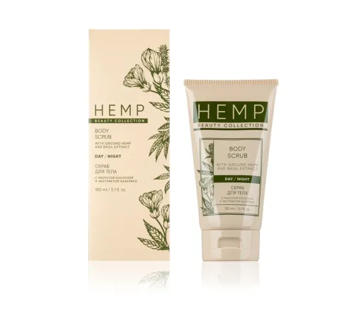 Скраб для тела для выравнивания микрорельефа кожи HEMP, 150 мл — артикул 03016