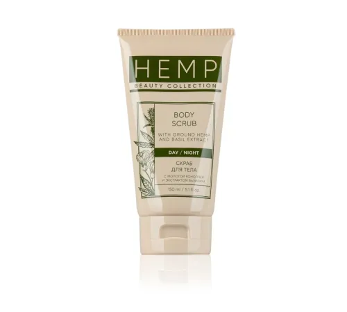 Скраб для тела для выравнивания микрорельефа кожи HEMP, 150 мл — артикул 03016