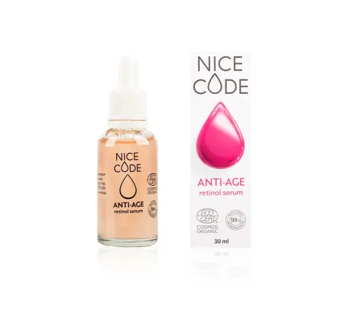 Омолаживающая сыворотка для лица Nice Code «Anti-Age» с ретинолом, 30 мл