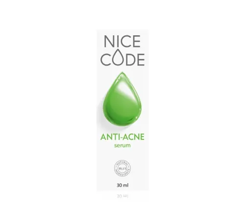 Натуральная сыворотка для лица Anti-Acne Nice Code, 30 мл — артикул 02929