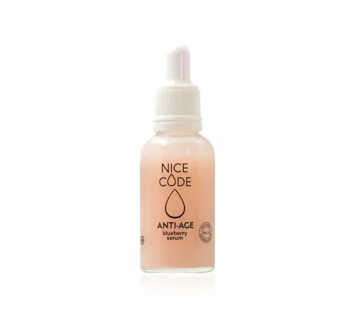 Омолаживающая сыворотка для лица Anti-Age Blueberry Serum Nice Code, 30 мл — артикул 02930