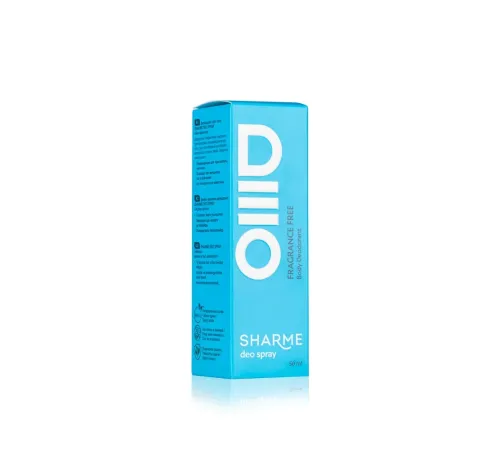 Натуральный спрей-дезодорант Sharme Deo «Без аромата», 50 мл