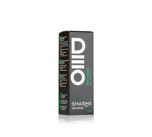 Натуральный спрей-дезодорант Sharme Deo «Мята и шалфей», 50 мл