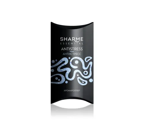 Аромароллер Sharme Essential «Антистресс», 5 мл — розовое дерево, левзея, бергамот, иланг-иланг, артикул 02833