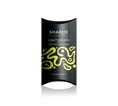 Аромароллер Sharme Essential «Лёгкое дыхание», 5 мл — лаванда, лимон, мята, равинтсара, чабрец, чайное дерево, артикул 02835
