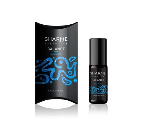 Аромароллер Sharme Essential «Баланс», 5 мл — апельсин, лаванда, ладан, римская ромашка, артикул 02838