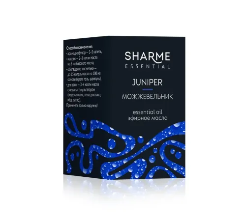 Эфирное масло «Можжевельник» Sharme Essential, 5 мл — артикул 02895