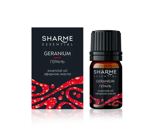 Эфирное масло «Герань» Sharme Essential, 5 мл — артикул 02988