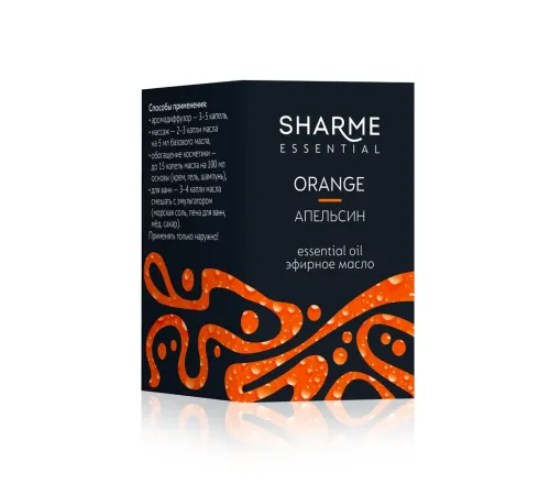 Эфирное масло «Апельсин» Sharme Essential, 5 мл — артикул 02994