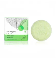 Натуральный твердый шампунь Sharme Hair Lemongrass с ароматом лемонграсса для тусклых волос, 50 г