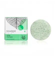 Натуральный твердый шампунь Sharme Hair Hemp с маcлом конопли для любого типа волос, 50 г