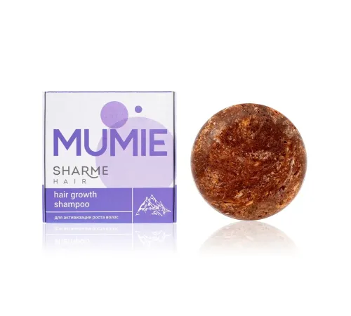 Твёрдый шампунь Sharme Hair Mumie для активизации роста волос, 50 г — артикул 02791