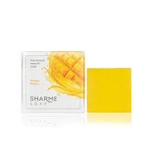 Натуральное твердое мыло ручной работы с ароматом манго SHARME SOAP, 80 г