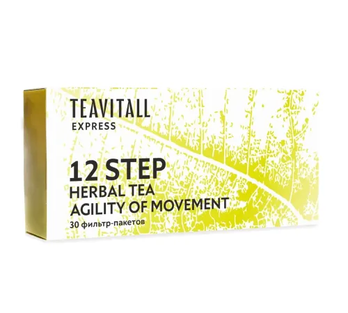 Чайный напиток для оздоровления суставов TeaVitall Express Step 12, 30 фильтр-пакетов — артикул 01532