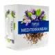 Чайный напиток TeaVitall Anyday «Mediterranean» — зелёный чай с мятой и лавандой, 38 фильтр-пакетов — артикул 01584