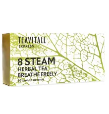 Чайный напиток для дыхательной системы TeaVitall Express Steam 8, 30 фильтр-пакетов
