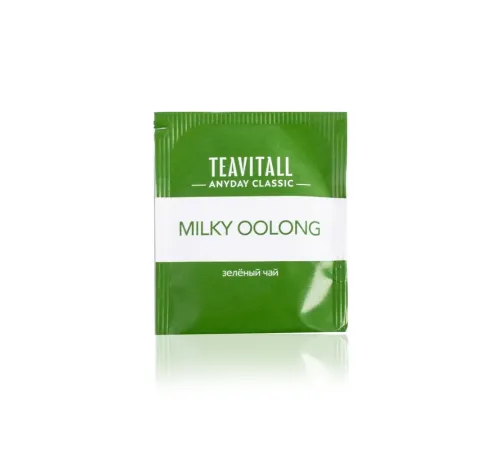 Чай зелёный TeaVitall Anyday Classic «Молочный улун», 38 фильтр-пакетов — артикул 01615