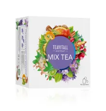 Набор чая и чайных напитков TeaVitall Anyday «Mix Tea», 40 фильтр-пакетов