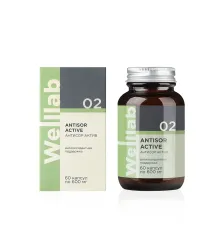 БАД для антиоксидантной защиты Welllab ANTISOR ACTIVE, 60 капсул
