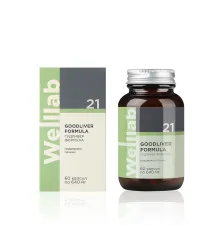 БАД для печени Welllab GOODLIVER FORMULA, 60 капсул