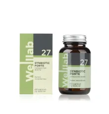 БАД с пробиотиками и пребиотиками Welllab Synbiotic Forte, 60 капсул