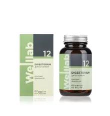 БАД с ферментами для пищеварительной системы Welllab DIGESTORIUM, 60 капсул