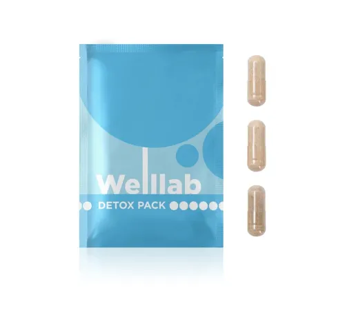 Программа Welllab DETOX PACK, 28 саше на 14 дней — Colostrum Detox и растительные компоненты, артикул 070749