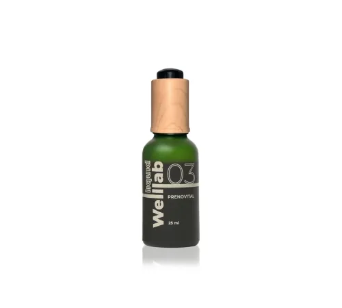 Welllab Liquid Prenovital, 25 мл — концентрат с полипренолами и клеточным соком пихты сибирской, артикул 07058